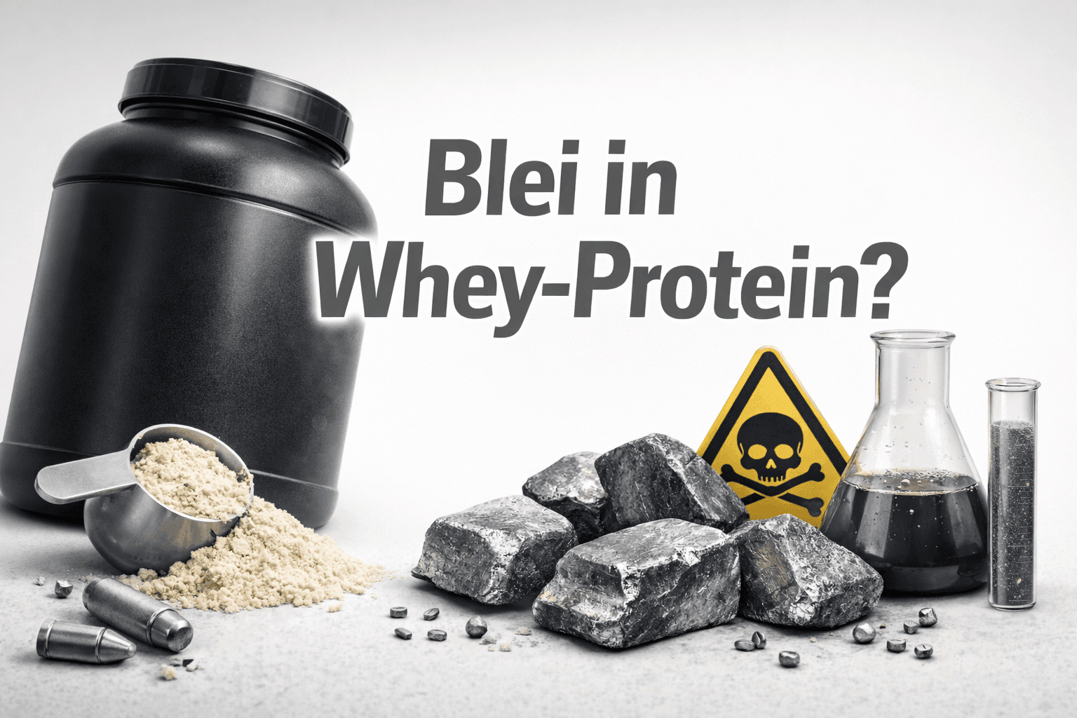 Blei in Whey Protein: Ist es gefährlich?