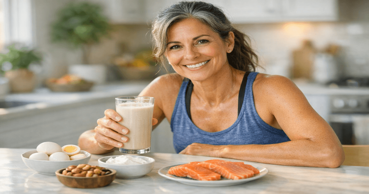 Protein im Alter: Senioren und Proteinbedarf ab 50