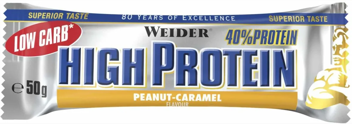 Weider 40% Low Carb Riegel mit hohem Proteingehalt