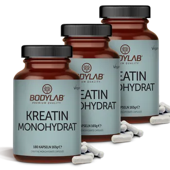 3 x Kreatin Monohydrat (3 x 180 Kapseln)