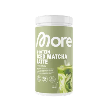 More Protein Iced Matcha Latte
