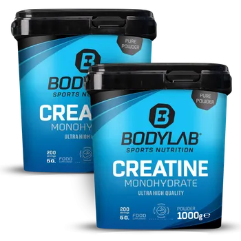 Creatine Monohydrate - 100% Pure Powder (2x1000g)