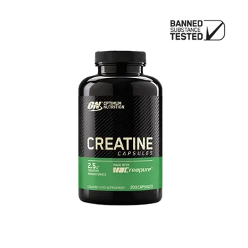 Creatine 2500 Capsules Elite Series - 200 capsules (100 Servings)