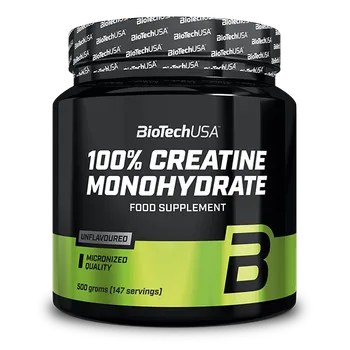 100% Creatine Monohydrate - 500 g Ohne Geschmack