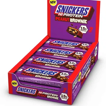 Snickers High Protein Bar Peanut Brownie