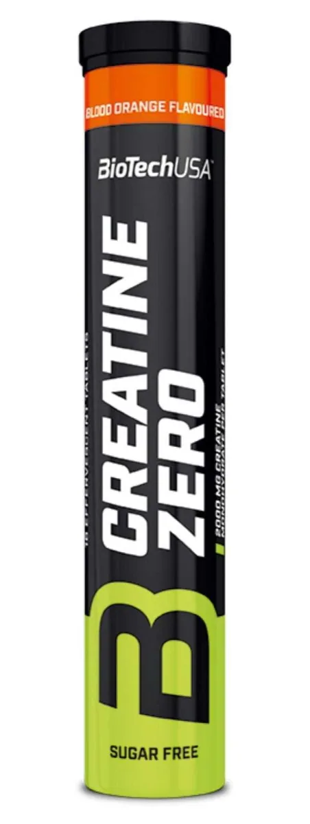 Biotech USA CREATINE ZERO 18 TRINKTABLETTEN – Blutorange