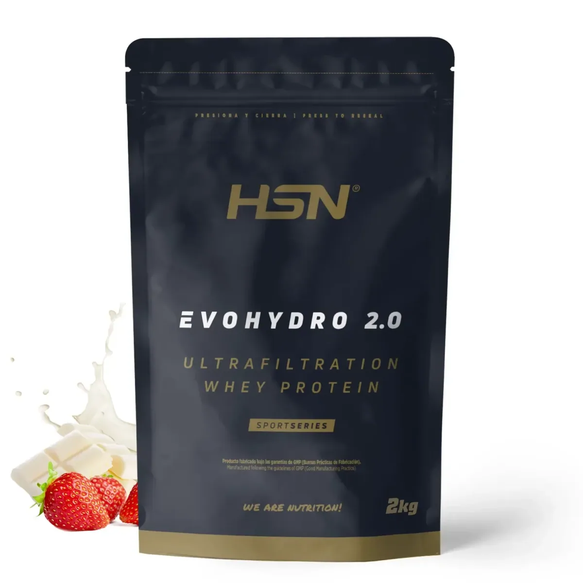Evohydro 2.0 | Hydrolysiertes Protein-Isolat – Erdbeere - Weiße Schokolade