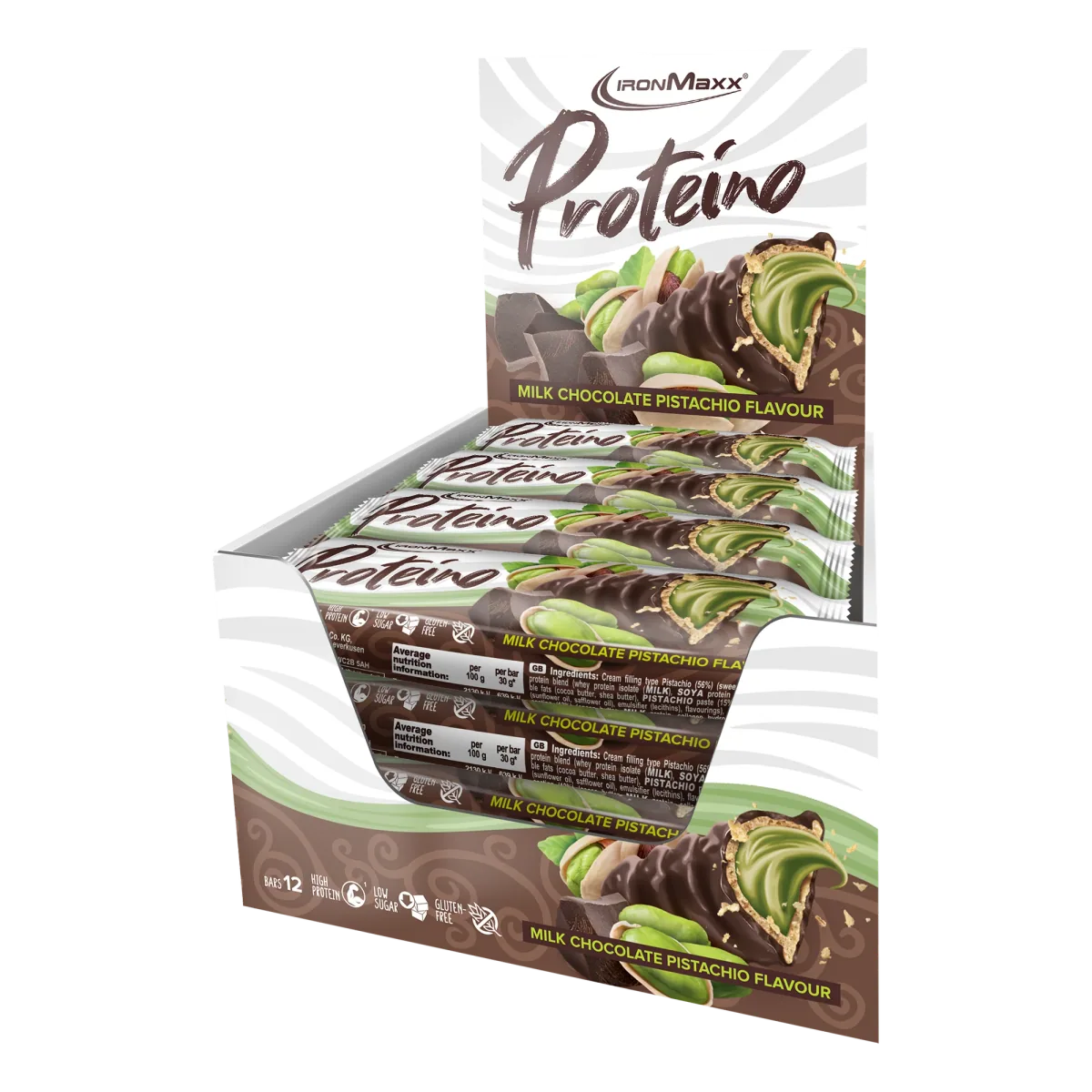 Proteino – Milk Chocolate Pistachio