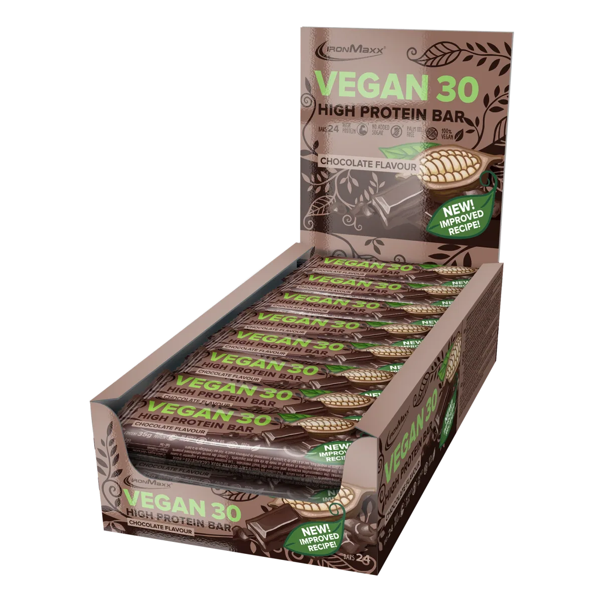 Vegan-30-Protein-Riegel – Schokolade