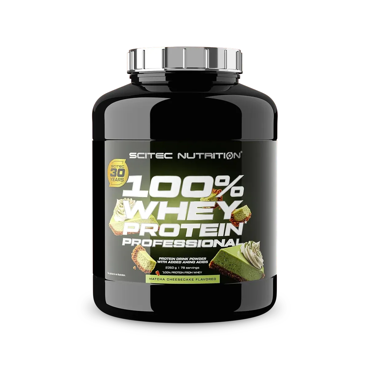 100% Whey Protein Professional – matcha-käsekuchen