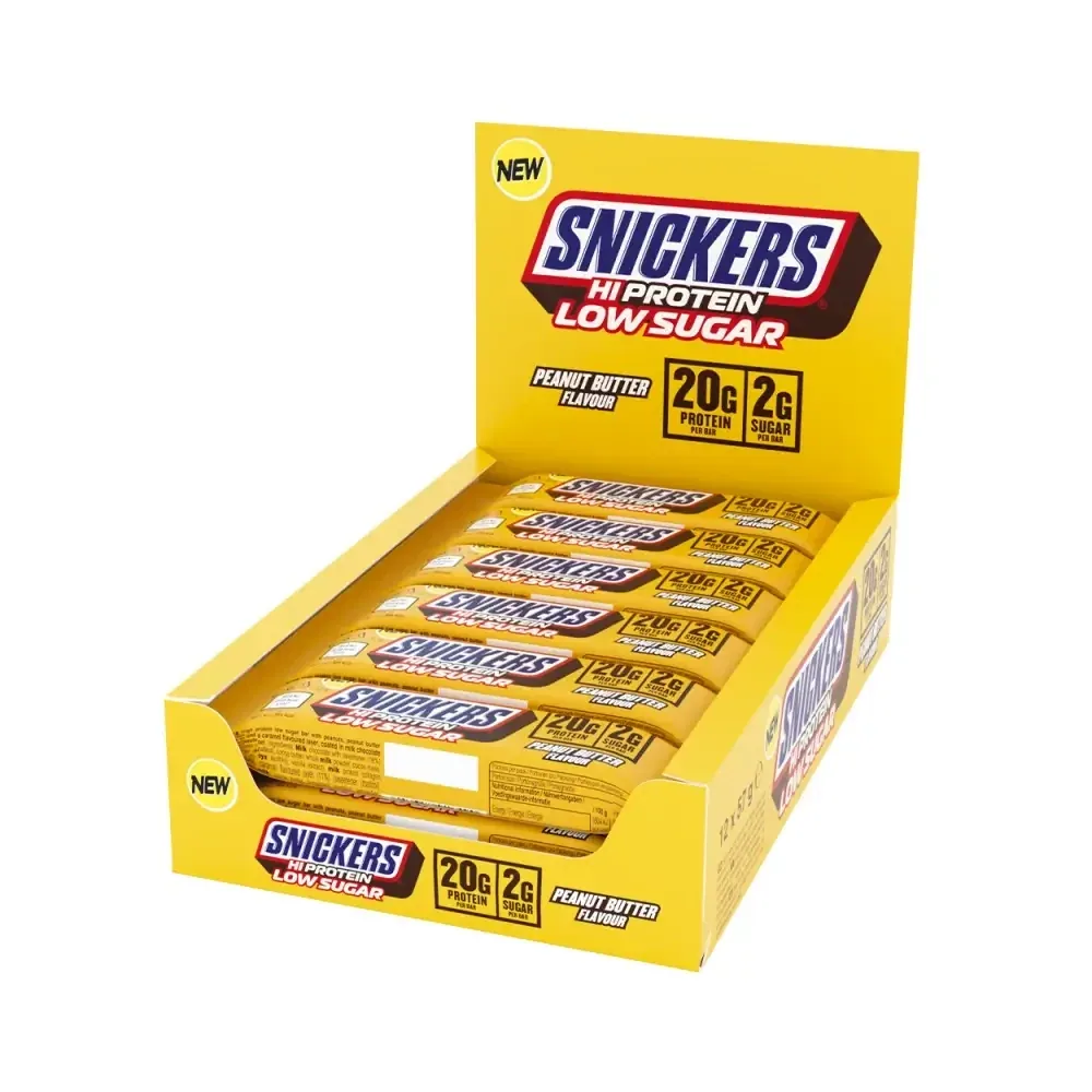 Snickers High Protein Low Sugar Bar Peanut Butter – Snickers High Protein Low Sugar Bar Peanut Butter