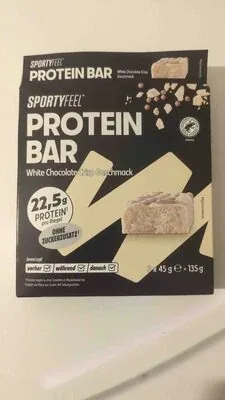 Sportyfeel 50% Protein Bar – White Chocolate Crisp