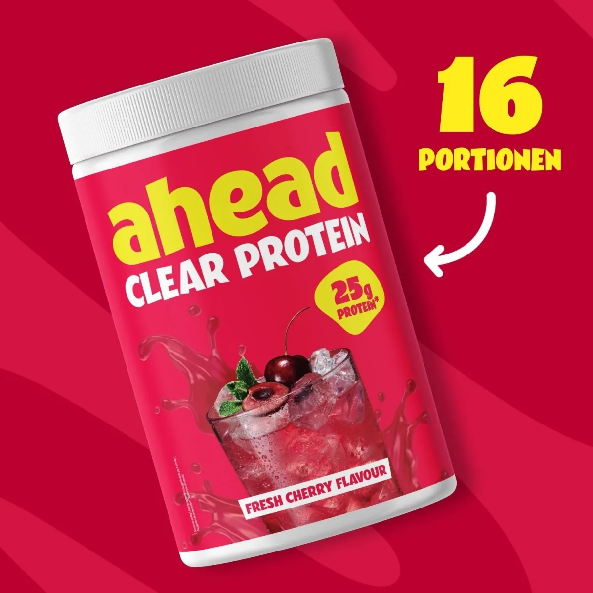 ahead® Clear Whey Protein – Fresh Cherry