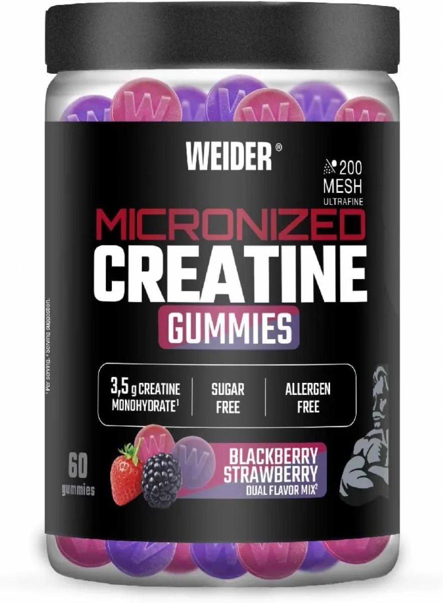 Weider MICRONIZED CREATINE 60 GUMMIES – Neutral