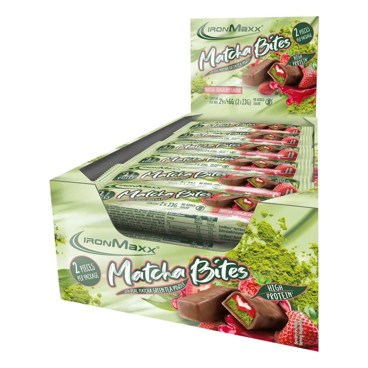 Matcha-Bites – Matcha-Strawberry