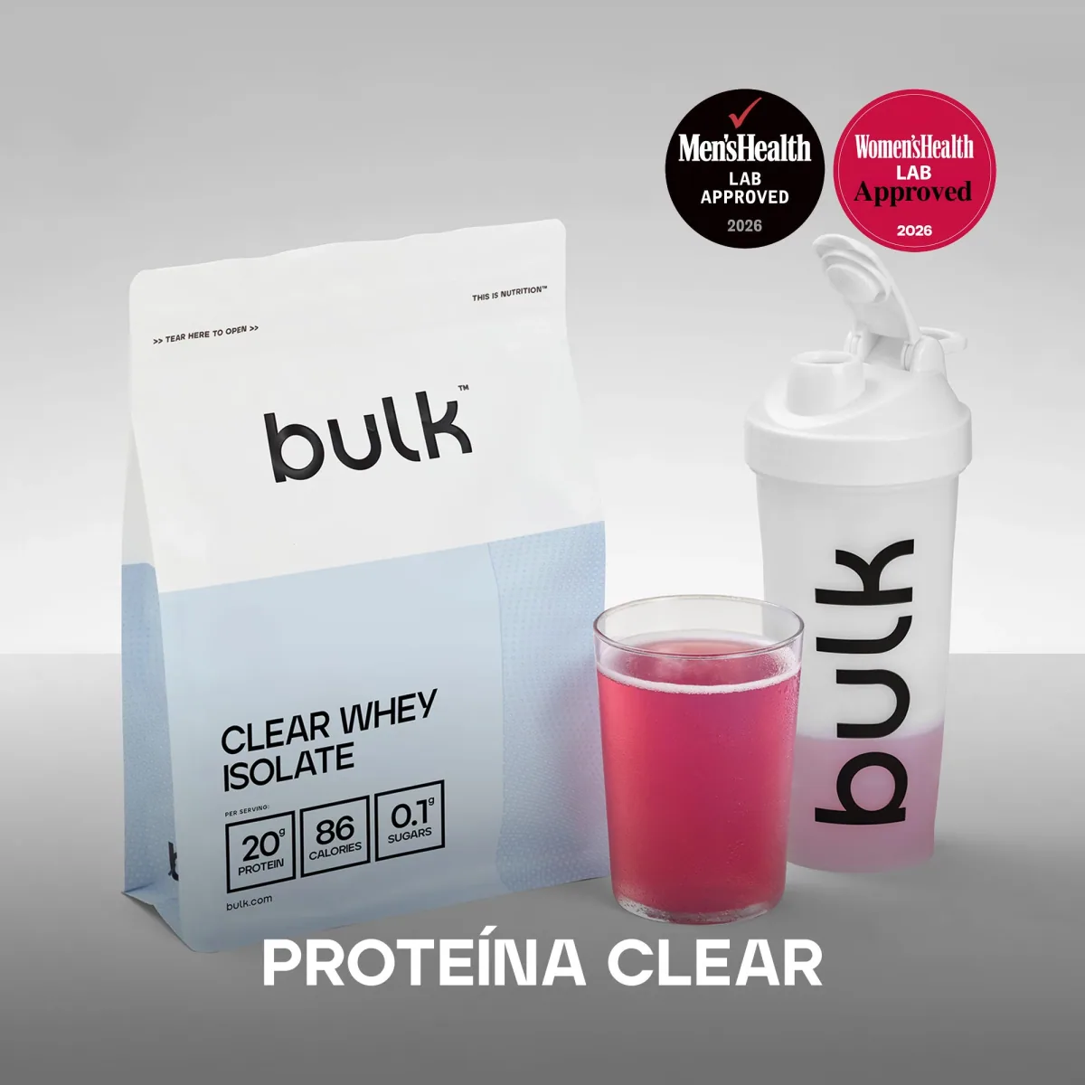 clear-whey-isolate – Apfel & Schwarze Johannisbeere