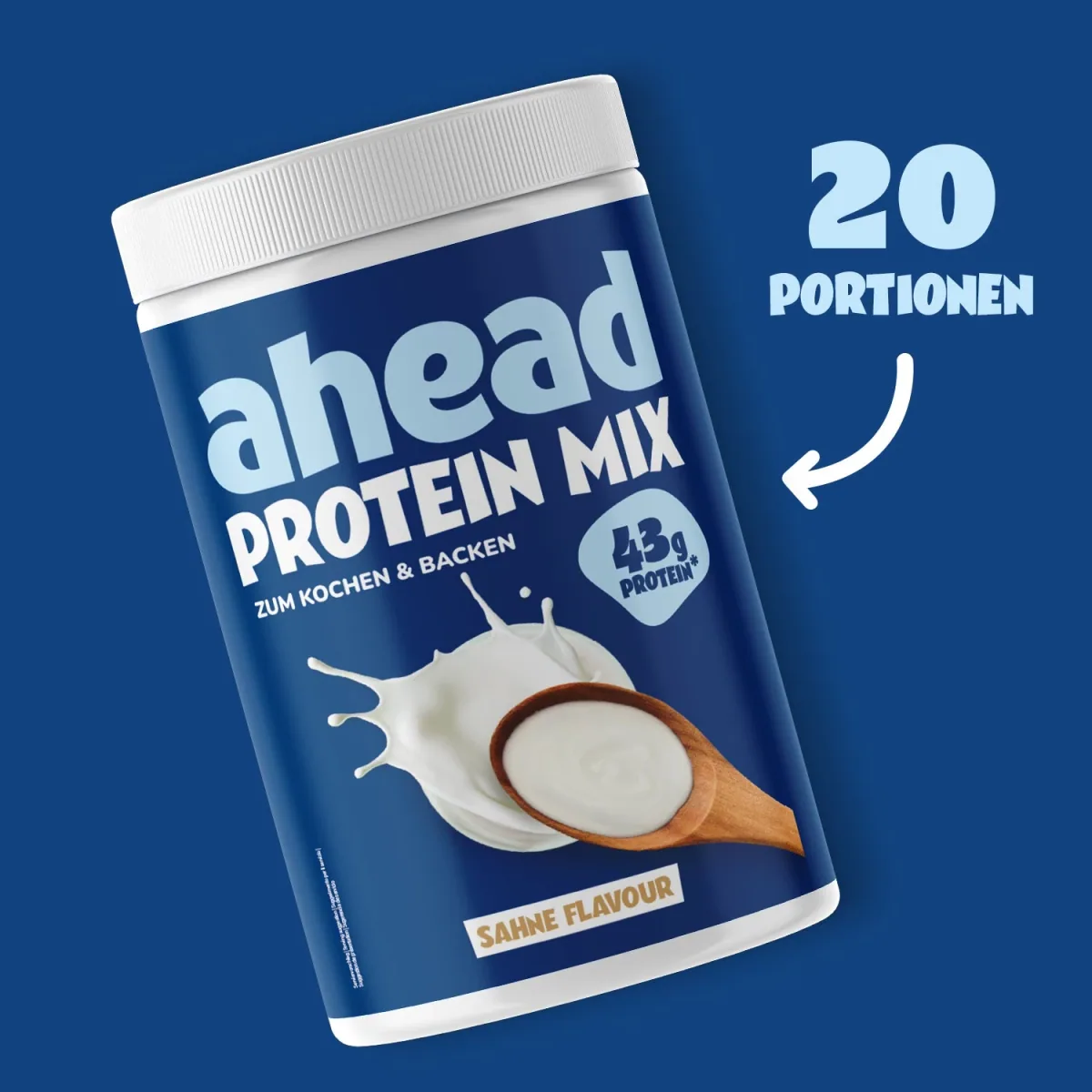 ahead® Sahne Protein – Sahne