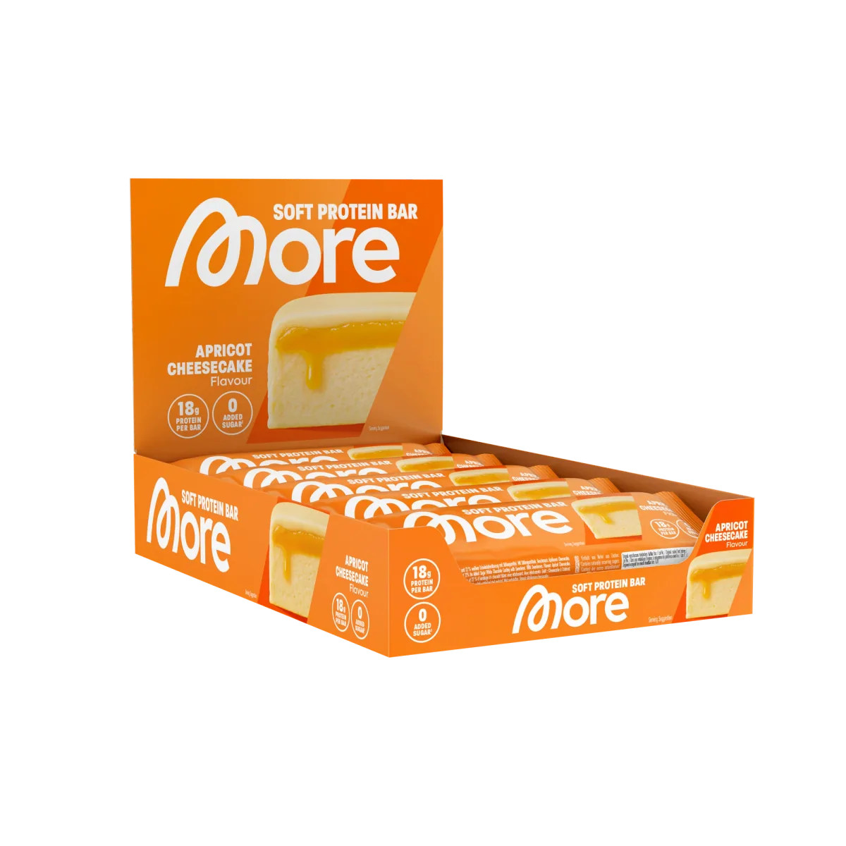 More-Protein-Bar – Apricot Cheesecake