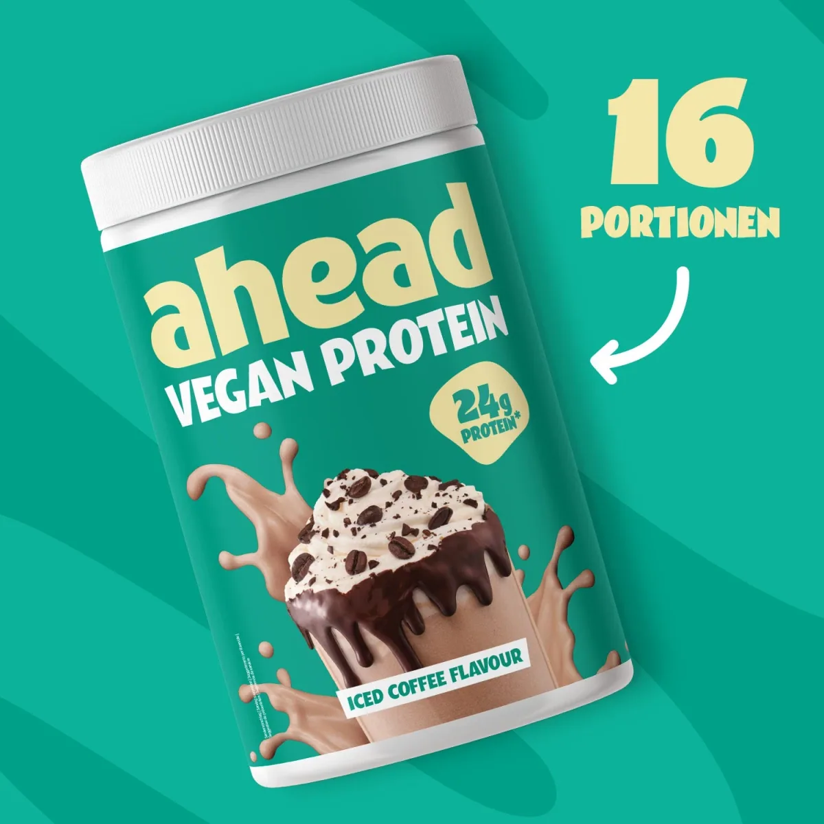 ahead® Vegan Protein – Iced Coffee Vegan