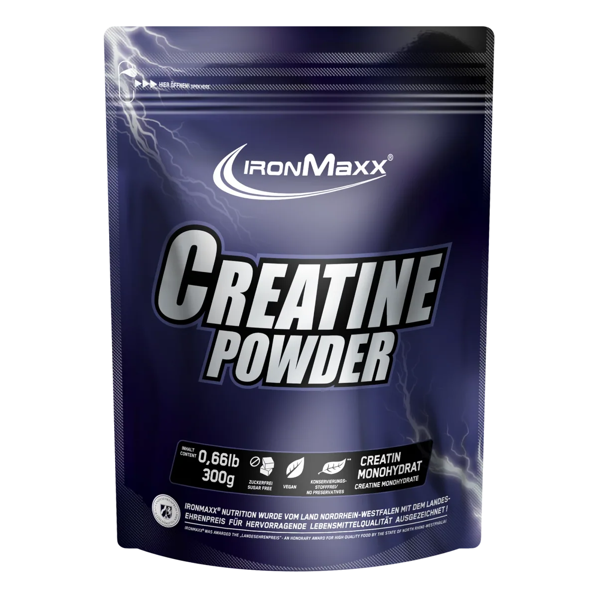 Creatine Powder Monohydrat (300g) – Neutral