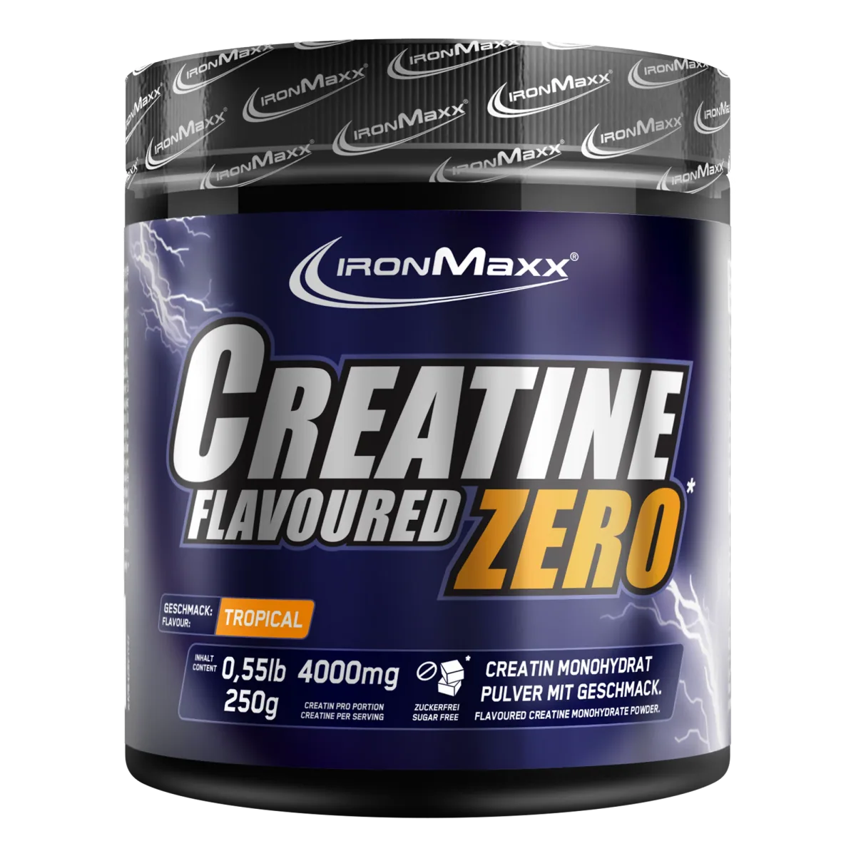 Creatine Flavoured Zero (250g) - Tropical – Neutral