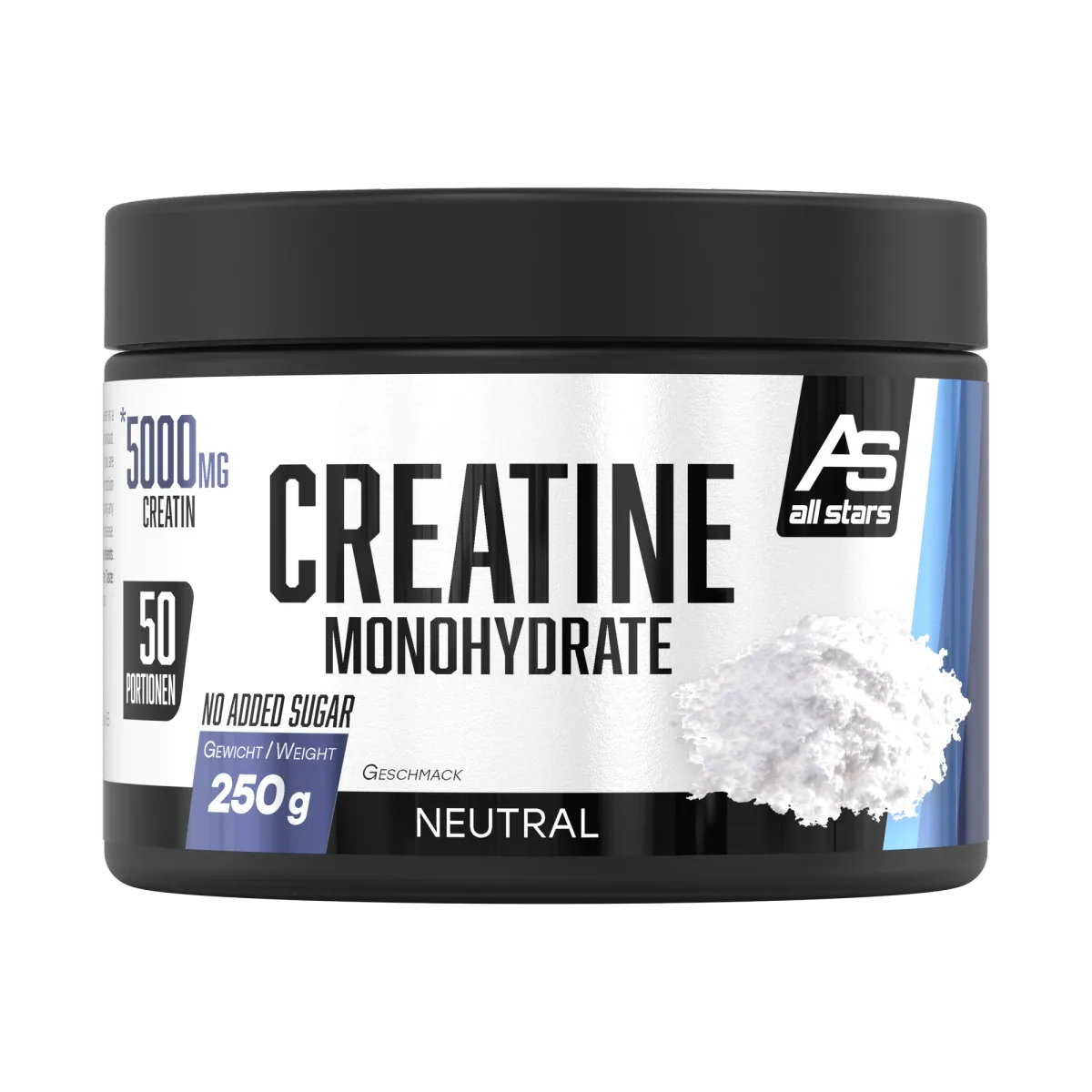 Creatin Monohydrat - 250g Dose – Neutral