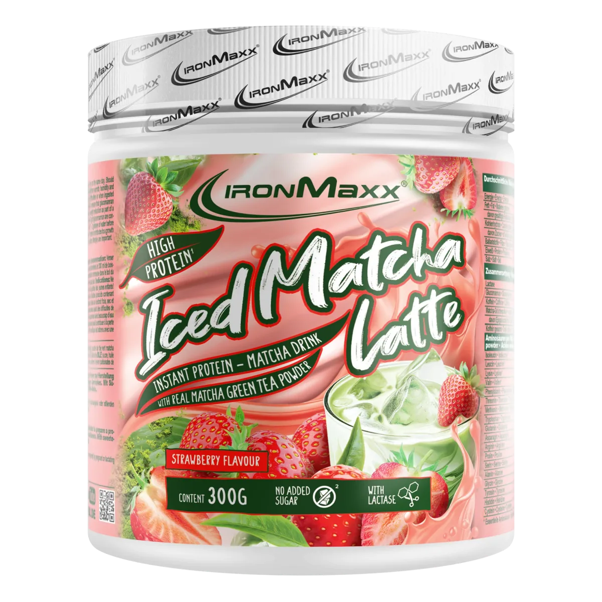 Iced Matcha Latte – Strawberry Matcha