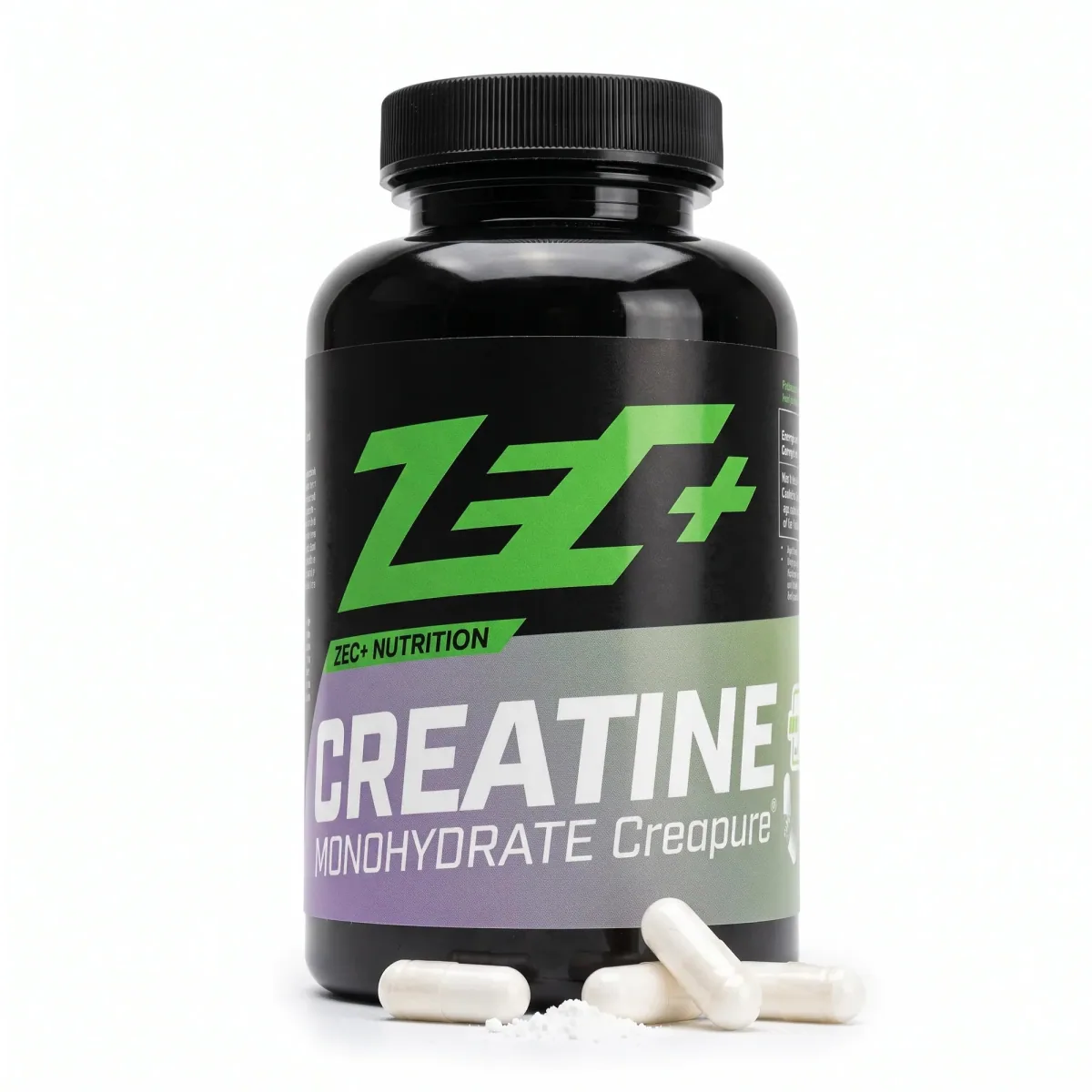 ZEC+ CREATINE MONOHYDRATE CREAPURE 180 Kapseln – Neutral