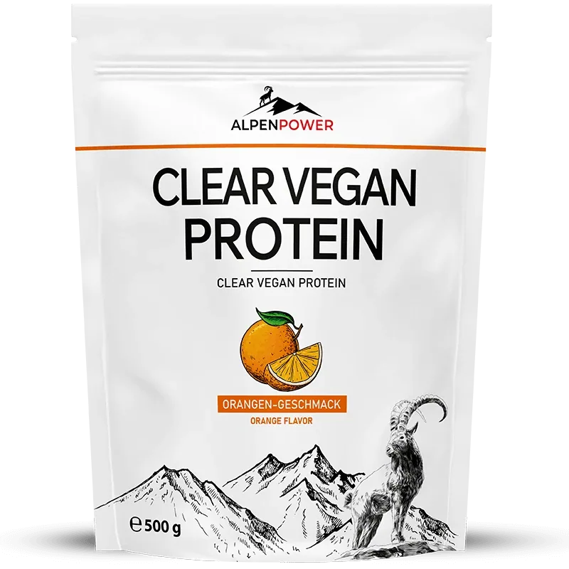 Clear Vegan Protein – Orange