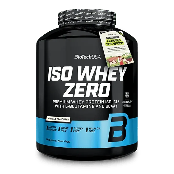 Iso Whey Zero Protein Isolat Pulver – Vanille