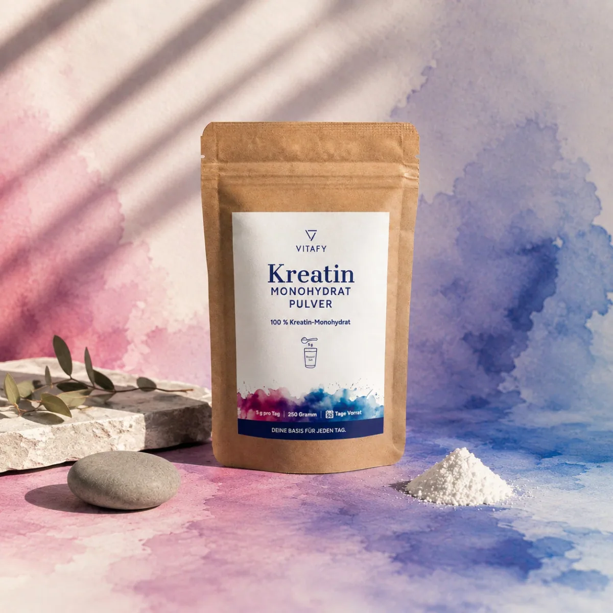 100% Kreatin Monohydrat Pulver (250g) – Neutral