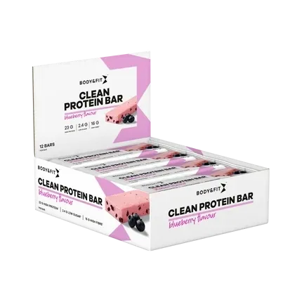 Clean Protein Bar – Blueberry THT: 01-09-26