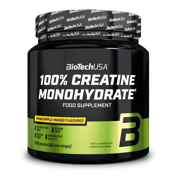 100% Creatine Monohydrate - 300 g – Ananas-Mango