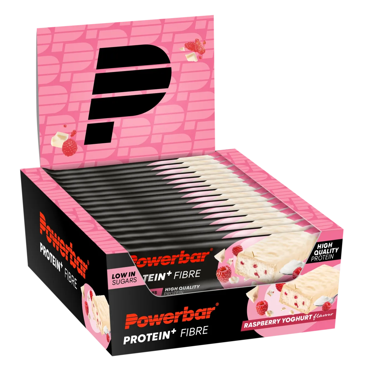 Protein+ Fibre - High Fibre Low Sugar Protein Riegel – Raspberry Yoghurt