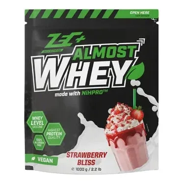 ZEC+ ALMOST WHEY, 1000g – Strawberry