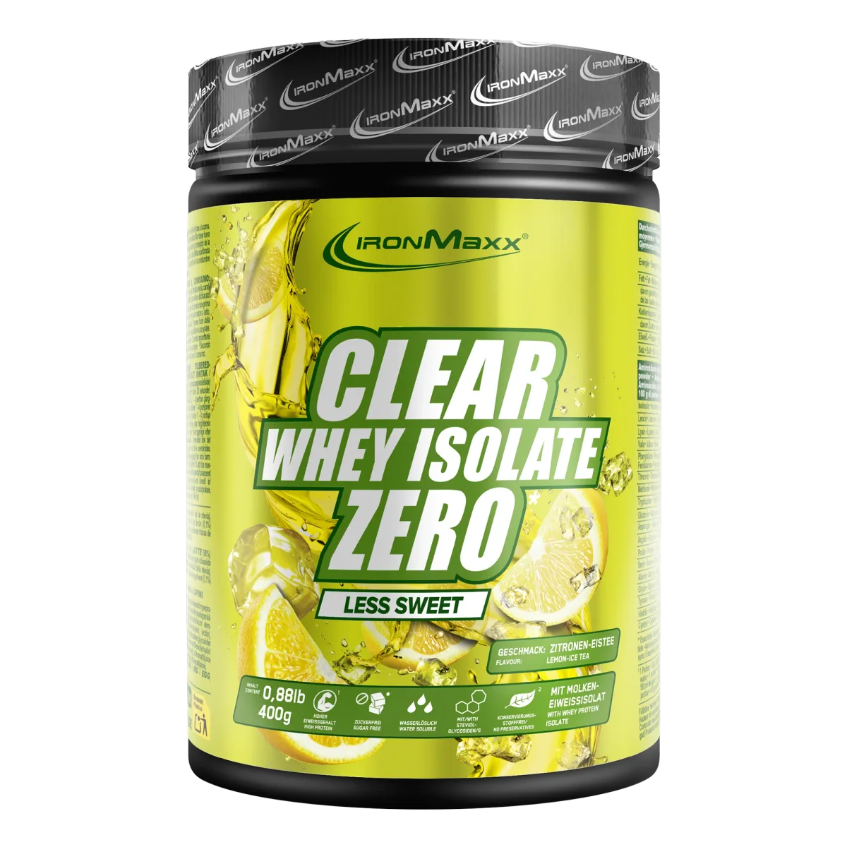Clear Whey Isolate ZERO – "Less sweet" Lemon Ice Tea