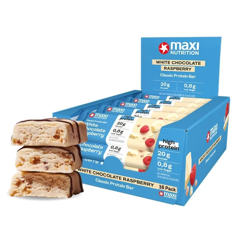 Classic Protein Bar – White Chocolate Raspberry