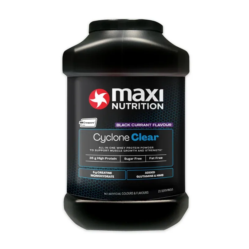 Cyclone Clear 100% Premium Whey – Black Currant